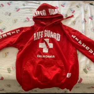 lifeguard sweatshirt. only worn a few times